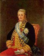 Francisco de Goya Portrat des spanischen Justizministers Germany oil painting artist